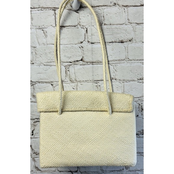 The Unbranded Brand Handbags - Polynesian‎ Cook Islands Lauhala Woven Tote Bag Purse Handmade Rare Mid Century